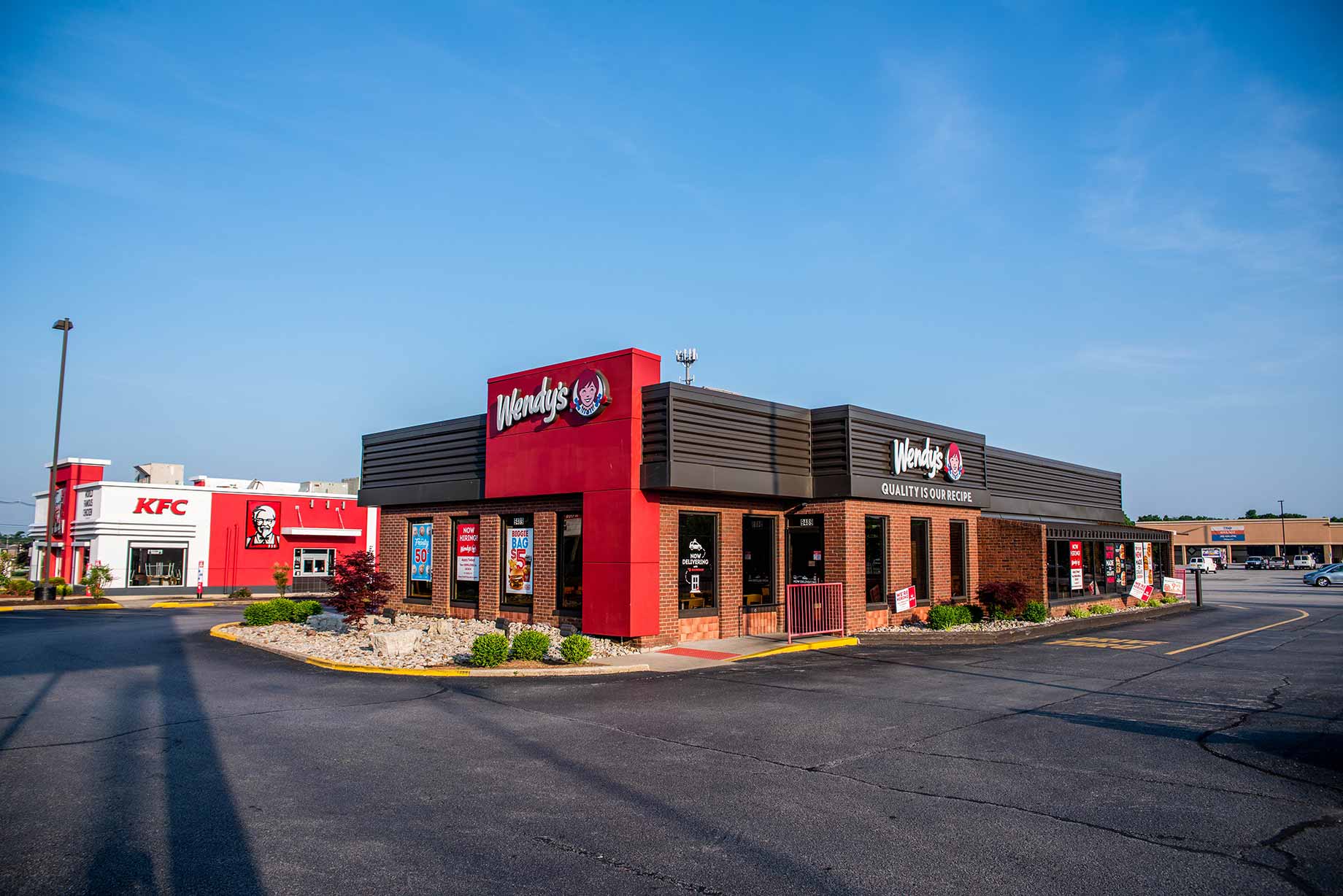 wendy's restaurant at the westport plaza